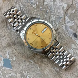 Seiko SNXC19J5 Golden Dial JDM Watch. $130 Shipped.