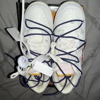 DS Off-White Dunk ‘Lot 18’ Size 9