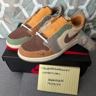 DS Jordan 1 Low Zion Williamson Voodoo - 9M - $330 + shipping - PayPal G&S