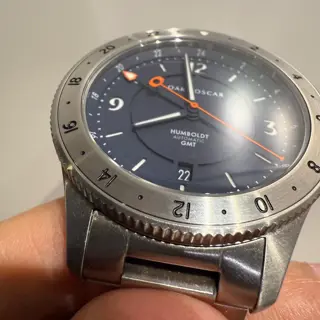 Oak and Oscar Humboldt GMT, Navy Dial