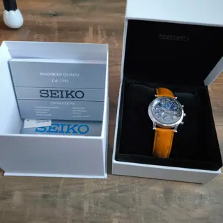 Seiko Age of Discovery 30th anniversary + (1993) Seiko 1/100 sec 'olympic' 7T59-6A00