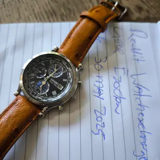Seiko Age of Discovery 30th anniversary + (1993) Seiko 1/100 sec 'olympic' 7T59-6A00