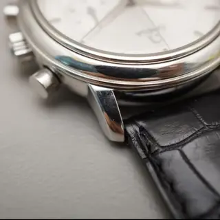 Omega Deville Prestige Cal.861 Silver Dial Handwound Chronograph Swiss Watch - $1650