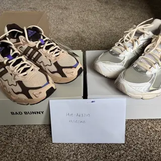 Size 10 - Adidas Bad Bunny Response CL DS, Asics Above The Clouds GT-2160 Tried On