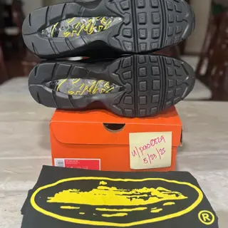Nike Corteiz Air Max 95 Honey Blacks size 11