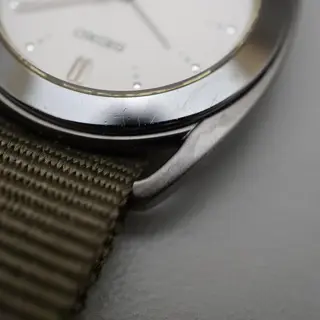 Vintage 1994 Seiko Avenue SAKC047 7N01 White Dial Black Case Quartz Watch - $90