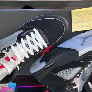 Jordan 5 Reimagined Black Metallic US11 $450 Australia