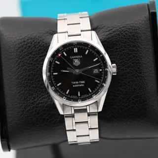Tag Heuer. Carrera. 39mm. Twin Time. GMT.