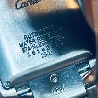 ***Cartier Tank ***Cartier Stainless Automatic TANK FRANÇAISE Watch Model 2302 Box And Papers 🔥