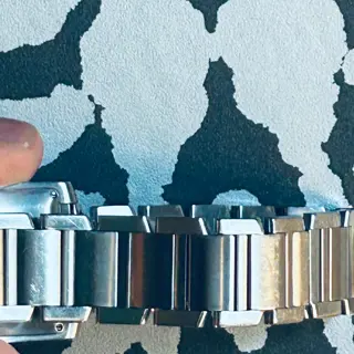 ***Cartier Tank ***Cartier Stainless Automatic TANK FRANÇAISE Watch Model 2302 Box And Papers 🔥
