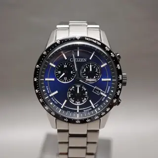 Citizen E820-S122635 Eco-Drive Blue Dial Solar Quartz Watch - $75