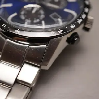 Citizen E820-S122635 Eco-Drive Blue Dial Solar Quartz Watch - $75