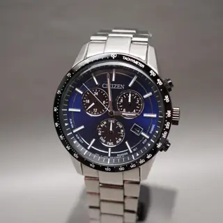 Citizen E820-S122635 Eco-Drive Blue Dial Solar Quartz Watch - $75