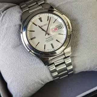 1990 Seiko Vintage Watch Model Dolce Perpetual calendar Day/Date Watch 8f33-0030, Price 145$ (includes shipping)