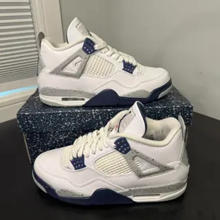 Jordan 4 midnight navy Sz 8.5 worn 1x og all $150