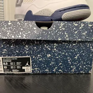 Jordan 4 midnight navy Sz 8.5 worn 1x og all $150
