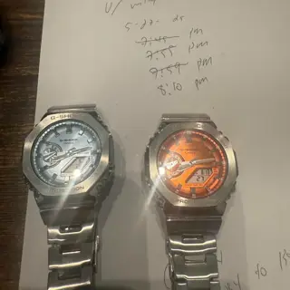 Casio G shock two colors GM2110D-4A