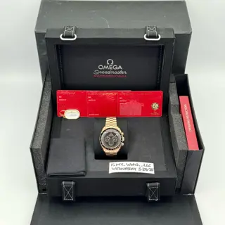 2021 Omega Speedmaster 42mm 310.60.42.50.01.001 Moonwatch Black Dial - $24,500