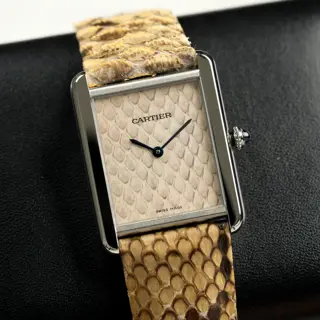 Cartier Tank Solo W5200021 “Snakeskin”