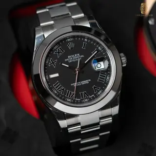 Rolex Datejust 41mm 116300 Grey Roman Dial, Brand New Fully Stickered!