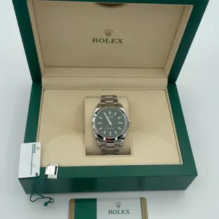 2018 Rolex Milgauss 116400GV 40mm Black Dial Stainless Steel BOX/PAPERS!