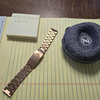 (Zelos) (20mm Bronze Bracelet) LNIB