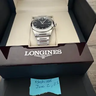 BNIB - LONGINES CONQUEST 38 BLUE - FULLY WRAPPED $1550