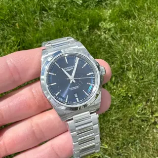 BNIB - LONGINES CONQUEST 38 BLUE - FULLY WRAPPED $1550