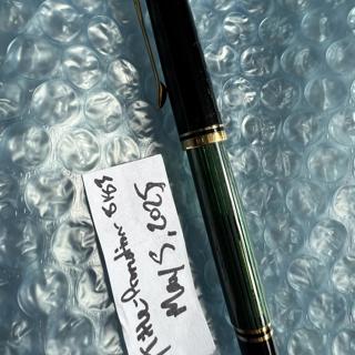 Pelikan M300 Transparent Green Stripe RARE