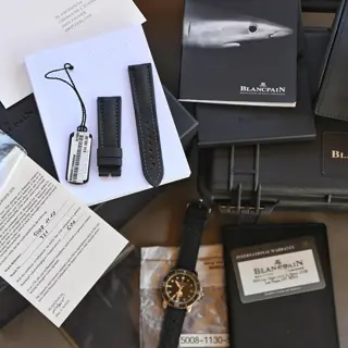 Blancpain Fifty Fathoms Milspec Ref. 5008 Full Set