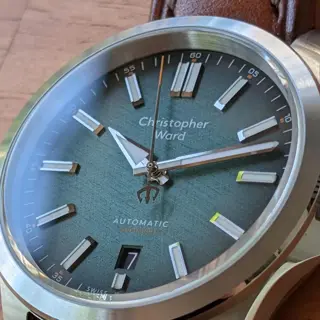 Christopher Ward C63 Sealander Automatic Hunter Green