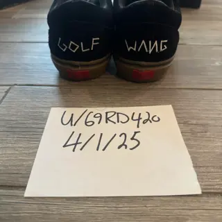 Golf Wang vans syndicate old skool size 12 $300 shipped.