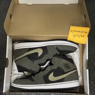 Jordan 1 Mid Olives (Size 10)