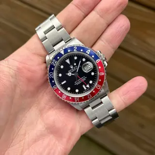 Crispy Rolex Pepsi GMT from 1999!