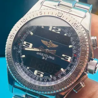 Breitling B1 🔥 blue dial. Box and Papers I