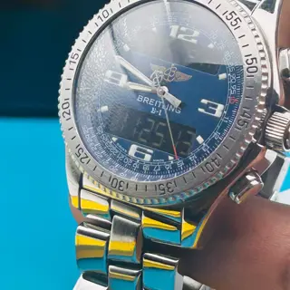 Breitling B1 🔥 blue dial. Box and Papers I