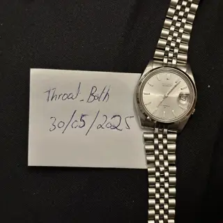 Vintage Seiko Automatic - 7025-8100 - Datejust - Sunburts Silver Dial - March 1978