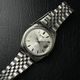 Vintage Seiko Automatic - 7025-8100 - Datejust - Sunburts Silver Dial - March 1978