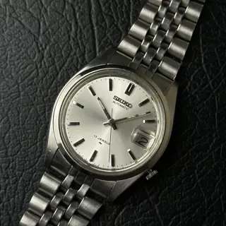 Vintage Seiko Automatic - 7025-8100 - Datejust - Sunburts Silver Dial - March 1978