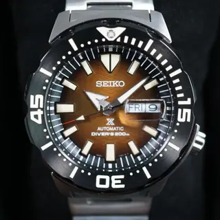 New Seiko Prospex SRPK55K1 4R36 Monster Komodo Dragon Limited Automatic Watch - $775