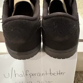 DS Jordan 1 Low Travis Scott Velvet size 11m: $340 invoiced and shipped