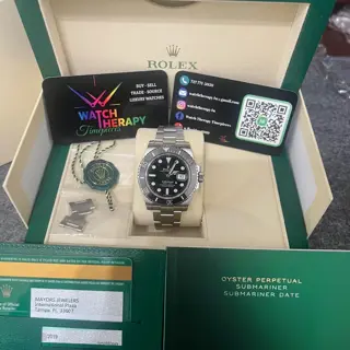 Rolex 40mm 2019 Submariner Date Black Ceramic- Ref #116610LN
