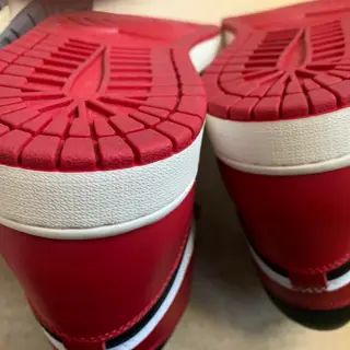 Air Jordan 1 retro high og Chicago (2015) and black toe (2025) used size 11.5