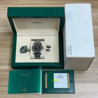 Rolex Explorer 1 39mm Ref. 214270 Mark 2 Full Set 2020 Excellent Condition