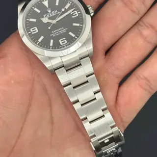 Rolex Explorer 1 39mm Ref. 214270 Mark 2 Full Set 2020 Excellent Condition