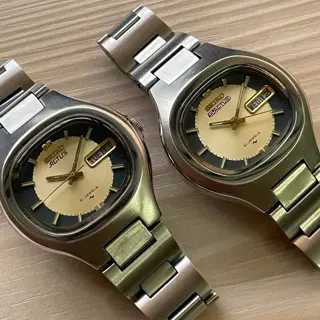 Pair of Vintage Seiko Actus – Ref. 7019-5010 – Automatic – 💲150 Shipped for both⛓️