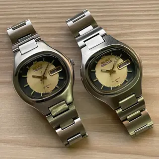 Pair of Vintage Seiko Actus – Ref. 7019-5010 – Automatic – 💲150 Shipped for both⛓️
