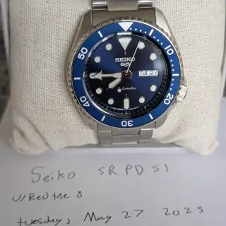 Seiko SRPD51 “5KX” Blue Dial Diver – Unworn, Box + Tag – $185 Shipped (CONUS)