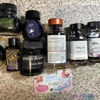 Variety of Ink Samples