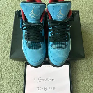 Travis Jordan 4 | PADS | Size 11 | $690 shipped OBO